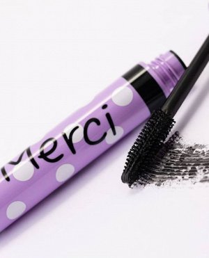 VS Тушь для ресниц с эффектом объема Volume Mascara "Merci" тон 01, черная   NEW