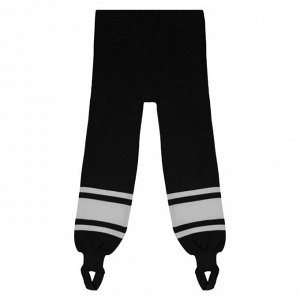 Рейтузы хоккейные, размер 48, цвет чёрный/белый