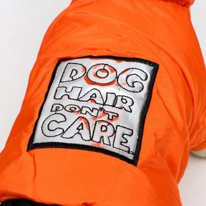 Комбинезон Dog Care, размер XXL (ДС 37, ОШ 34, ОГ 52 см), оранжевый