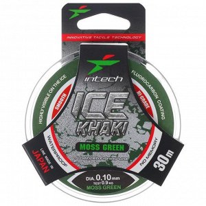 Леска Intech Ice Khaki moss green 0,10, 30 м
