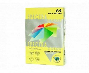 Бумага Spectra Colour A4 500л/пач 80 гр Light Yellow №160 (1/5) арт. 160 (1/5)