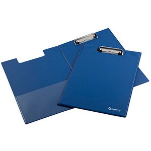 Папка планшет "Lamark" с верхним прижимом+карман PVC синий арт. 0607