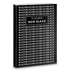 Бизнес-блокнот А5+ 64л "Канц-Эксмо New Black. Дизайн 2" мат.лам. 1/18 арт. ББ56484