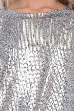 Блузка Блузка из вискозного трикотажного полотна с блеском.Трикотаж производства Ю.Корея.
50% вискоза,45% п/э,5% лайкра