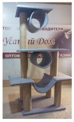 Игровой комплекс &quot;Праздник&quot; 120см мех, джут