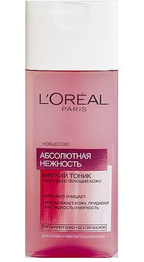 LOREAL   АБСОЛЮТНАЯ НЕЖНОСТЬ  Тоник для сухой и чувсвительной кожи 200 мл.