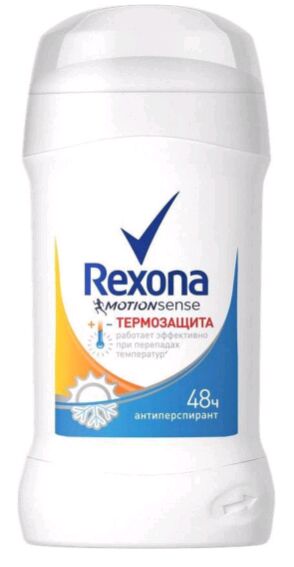 REXONA   (40) ТЕРМОЗАЩИТА  Дезодорант-стик 40 мл.