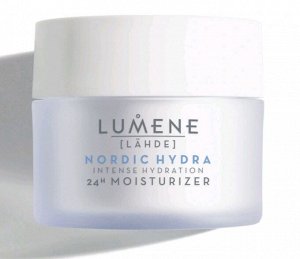 LUMENE   LAHDE NORDIC HYDRA - 24H MOISTURIZER INTENSE HYDRATION  Интенсивный увлажняющий крем 24 часа  30 мл.