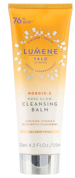 LUMENE   VALO NORDIC-C - CLEANSING BALM  Придающий сияние очищающий бальзам "Pure glow" 125 мл.