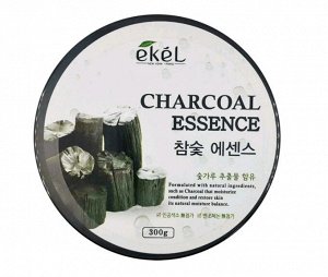 EKEL   CHARCOAL ESSENCE  Гель для лица и тела с "Экстрактом древесного угля" 300 г.