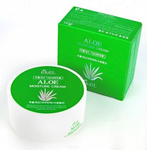 EKEL   MOISTURE CREAM - ALOE  Увлажняющий крем для лица с "Алоэ" 100 г.