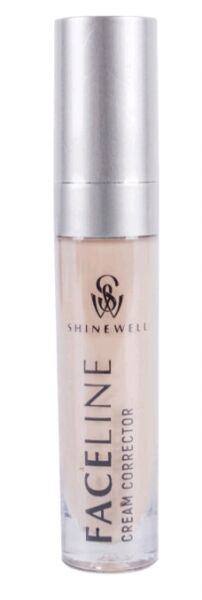 SHINEWELL   FACE LINE - CREAM CORRECTOR  Кремовый корректор для лица №FLC2-01 слоновая кость