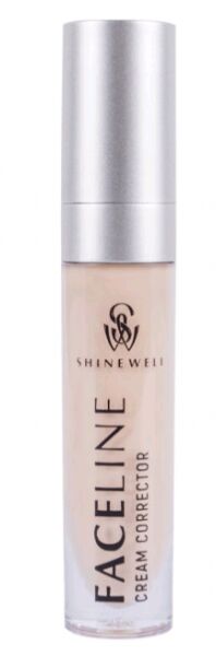 SHINEWELL   FACE LINE - CREAM CORRECTOR  Кремовый корректор для лица №FLC2-02 светло-бежевый