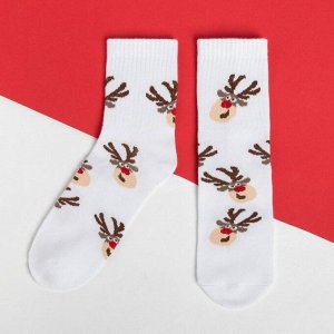 Набор детских новогодних носков KAFTAN "Xmas" 3 пары, р-р 16-18