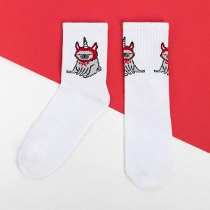 Набор детских новогодних носков KAFTAN "С НГ" 3 пары, р-р 14-16.