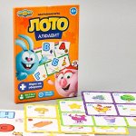 Настольная игра &quot;Лото. Алфавит&quot;, Смешарики&quot;