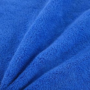 Тряпка для мытья авто, CARTAGE, микрофибра, 350 г/м, 30х40 cм, сине-серая