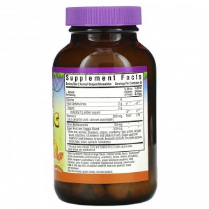 Bluebonnet Nutrition, Super Earth, Rainforest Animalz, витамин С, натуральный апельсиновый вкус, 90 жевательных таблеток в форме животных