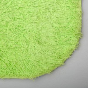 Коврик для дома Доляна «Пушистик», 41×61 см, цвет фисташковый