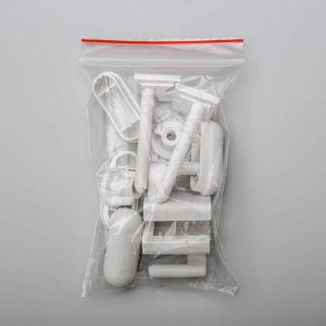 Сиденье для унитаза «Декор. Капли», 44,5x37,5 см, с крышкой, белое