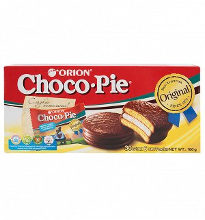 Пирожное Чокопай Orion Choco Pie в глазури 6 шт*30 г