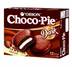 Пирожное Чокопай Orion Choco Pie Dark 12 шт*30 г