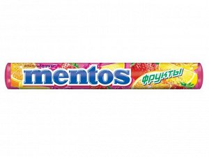Драже Ментос Mentos жевательное фрукты,37г