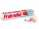 Жевательные конфеты Фрутелла Fruittella со вкусом Клубничного йогурта,41г