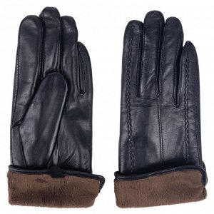 Перчатки Модель: кожа натуральная. Цвет: чёрный. Комплектация: перчатки 1 пара. Состав: кожа натуральная. Бренд: Vogue Gloves. Подкладка: плюш.