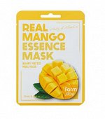 Тканевая маска с экстрактом манго Real Essence Mask Mango