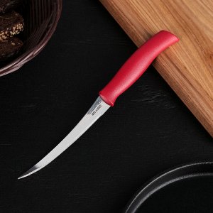 Нож кухонный TRAMONTINA Athus, для помидоров/цитрусовых , лезвие 12,5 см, сталь AISI 420