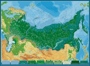 Географический пазл Животные и Природные Зоны РФ