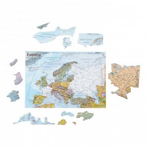 Карта пазл Европа