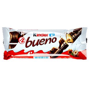 батончик Kinder Bueno 43 г 1 уп.х 30 шт.