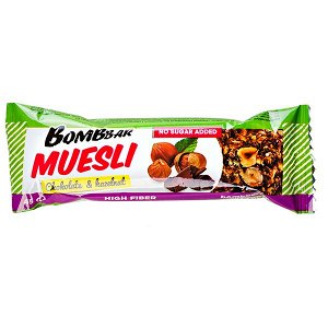 Батончик Bombbar MUESLI Chokolate&Hazelnut 45 г 1 уп