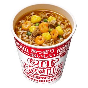 Суп-лапша Cup Noodle с креветкой и соевым соусом