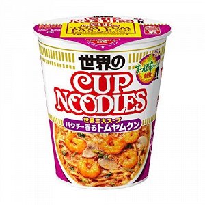 Лапша "Cup Noodle" со вкусом тайского супа Том Яма с креветкой, 75гр