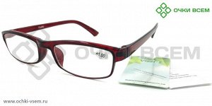 Корригирующие очки Vizzini Без покрытия 1209 Бордовый