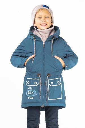 М 100020/2 (синий) Пальто для мальчика