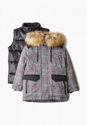 М 90572/1 (серый) Куртка для мальчика