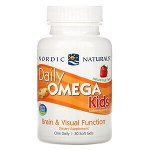 Nordic Naturals, Омега для детей для ежедневного употребления, фруктовый вкус, 500 мг, 30 жевательных капсул
