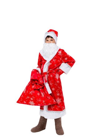Batik Карнавальный костюм 920 к-17 Дед Мороз дет. размер 140-72