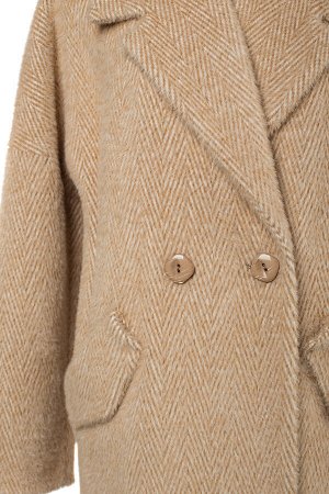 01-10236 Пальто женское демисезонное (пояс)