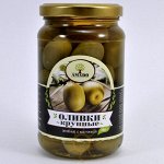 Оливки крупные с косточкой в ст/б Amado, 350г