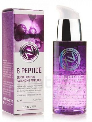 [Enough] Антивозрастной тонер с пептидами 8 Peptide Sensation Pro Balancing Toner , 130 мл