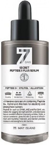 [MAYISLAND] Омолаживающая сыворотка с пептидами 7 Days Secret Peptide 8 Plus Serum, 50 мл