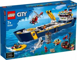 60266-L Конструктор LEGO CITY Oceans Океан: исследовательское судно