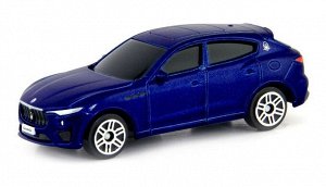 344990S-BLU Машинка металлическая Uni-Fortune RMZ City 1:64 Maserati Levante GTS 2019 (цвет синий)