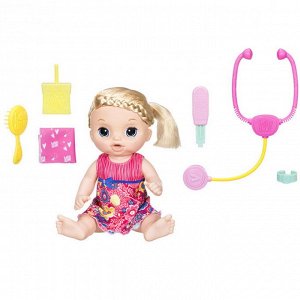 C0957121-no Кукла Hasbro BABY ALIVE Малышка у врача Блондинка с аксессуарами