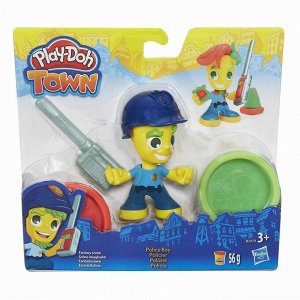 Набор для творчества Hasbro Play-Doh Town для лепки Фигурки 8 видов15